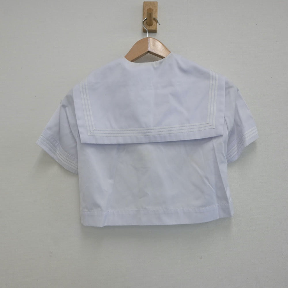 【中古】福岡県 甘木中学校 女子制服 5点（セーラー服・セーラー服・スカート）sf021825