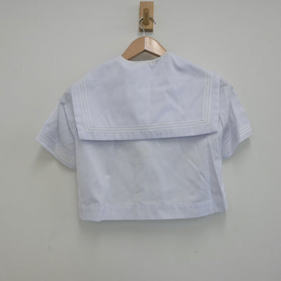 【中古】福岡県 甘木中学校 女子制服 5点（セーラー服・セーラー服・スカート）sf021825