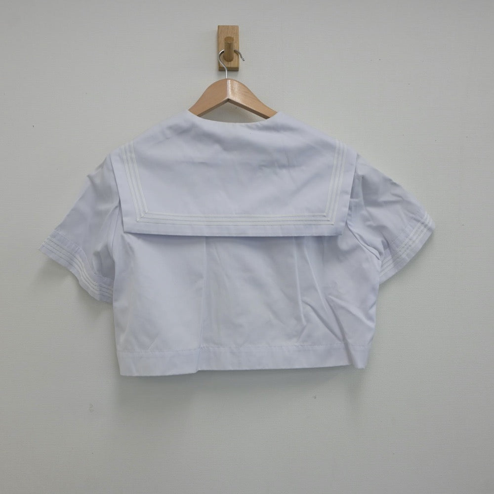 【中古】福岡県 甘木中学校 女子制服 3点（セーラー服・スカート）sf021826