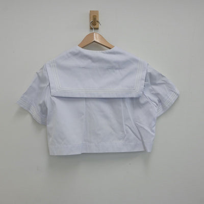 【中古】福岡県 甘木中学校 女子制服 3点（セーラー服・スカート）sf021826