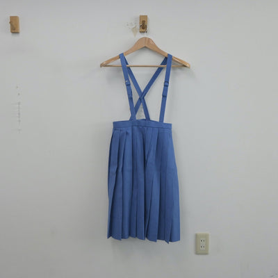 【中古】福岡県 甘木中学校 女子制服 3点（セーラー服・スカート）sf021826