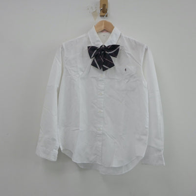 【中古】茨城県 常総学院高等学校 女子制服 3点（シャツ・スカート）sf021841