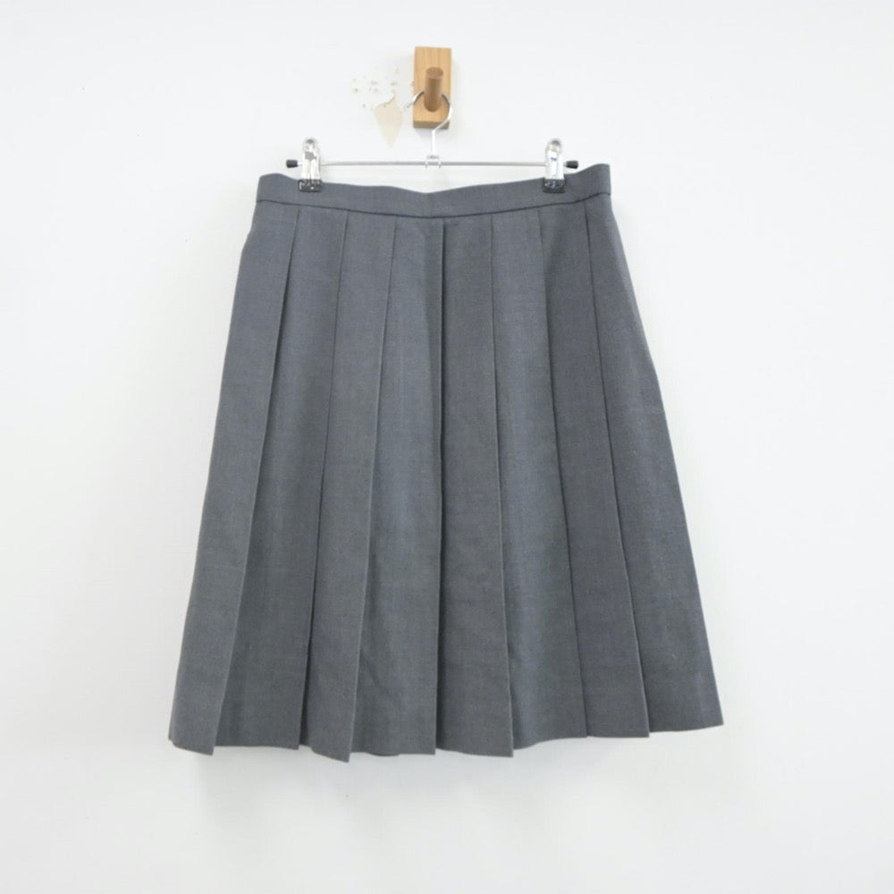 【中古】茨城県 常総学院高等学校 女子制服 3点（シャツ・スカート）sf021841