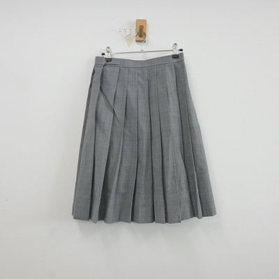 【中古】東京都 都立第四商業高等学校 女子制服 3点（ベスト・シャツ・スカート）sf021845