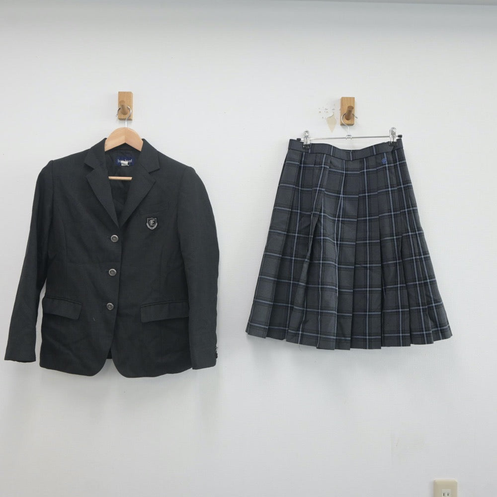 【中古】静岡県 浜松東高等学校 女子制服 2点（ブレザー・スカート）sf021854