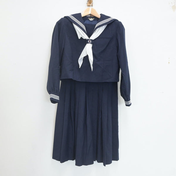 中古制服】東京都 高円寺中学校 女子制服 3点（セーラー服・ジャンパースカート）sf021861【リサイクル学生服】 | 中古制服通販パレイド