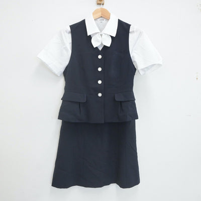 【中古】会社制服 事務員制服 6点 sf021865