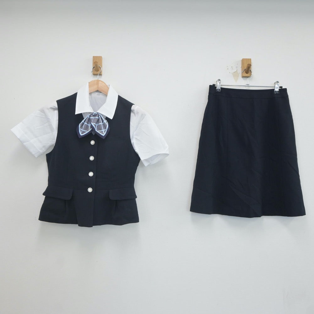 【中古】会社制服 事務員制服 6点 sf021865