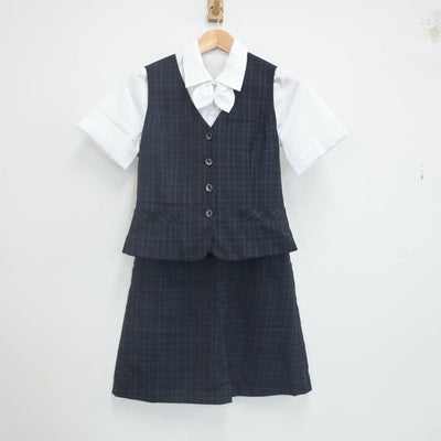 【中古】会社制服 事務員制服 6点 sf021866