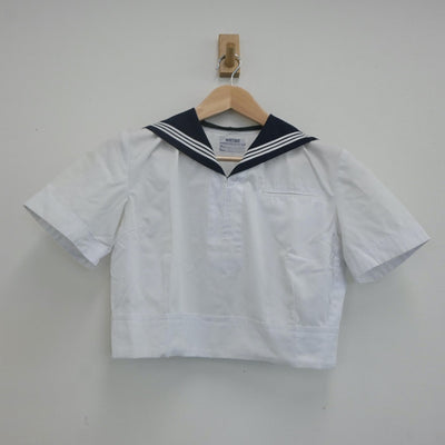 【中古】東京都 東京女学館高等学校 女子制服 2点（セーラー服・ジャンパースカート）sf021884