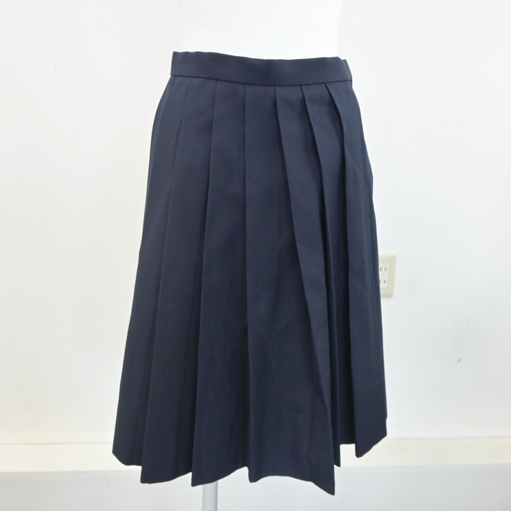 【中古】東京都 東京女学館高等学校 女子制服 2点（セーラー服・スカート）sf021886