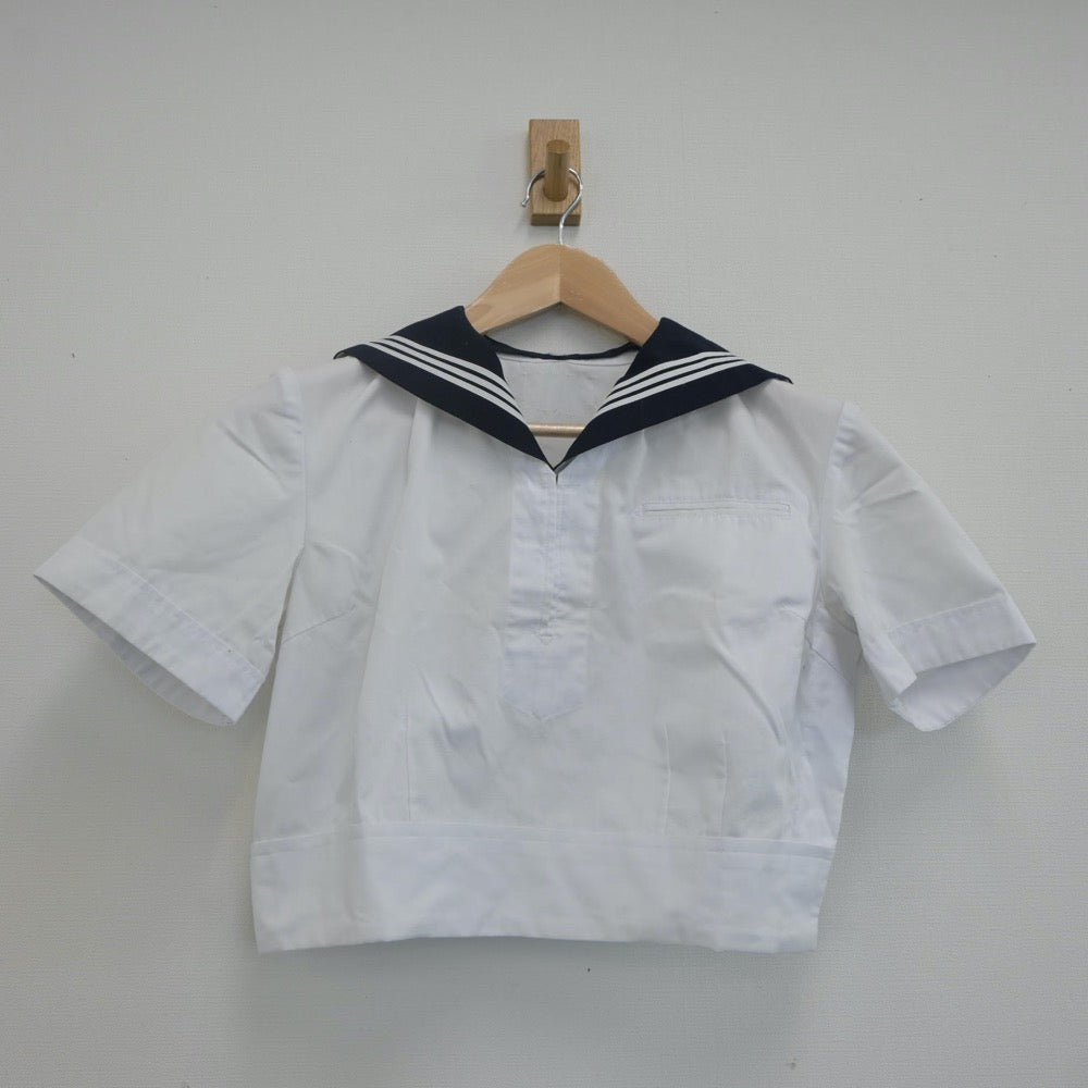 【中古】東京都 東京女学館高等学校 女子制服 1点（セーラー服）sf021891