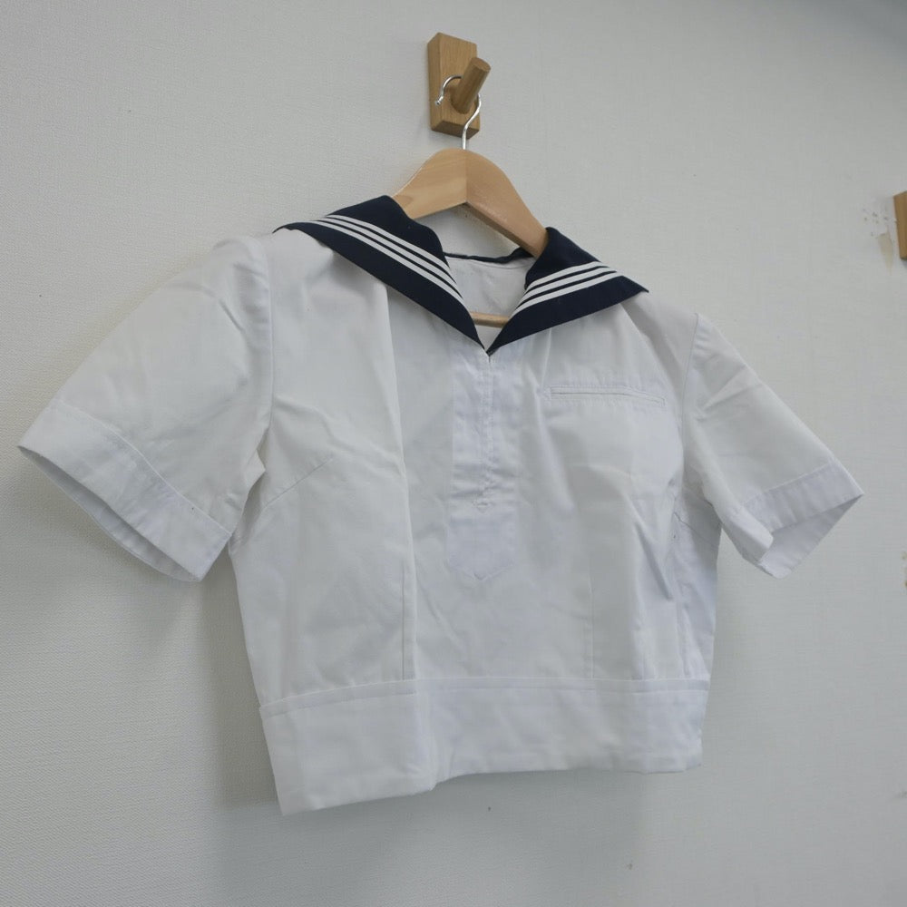 【中古】東京都 東京女学館高等学校 女子制服 1点（セーラー服）sf021891