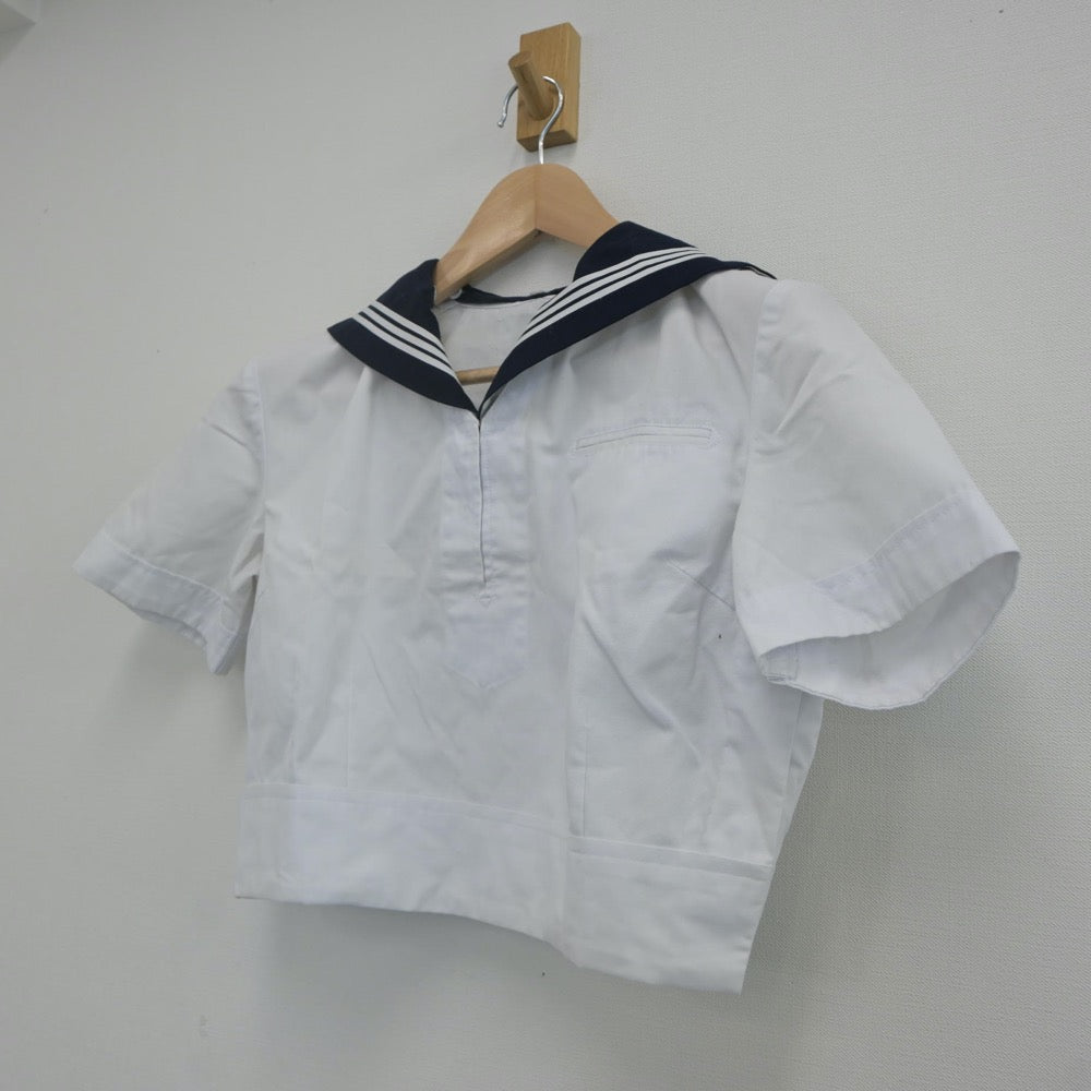 【中古】東京都 東京女学館高等学校 女子制服 1点（セーラー服）sf021891