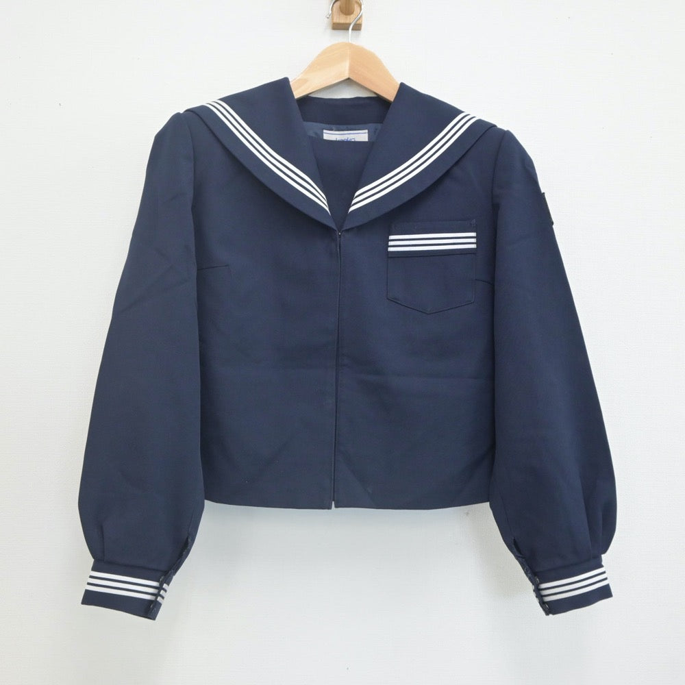 中古制服】富山県 堀川中学校 女子制服 2点（セーラー服・スカート）sf021902【リサイクル学生服】 | 中古制服通販パレイド