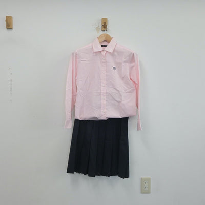 【中古】神奈川県 玉川学園高等部 女子制服 3点（ブレザー・シャツ・スカート）sf021905