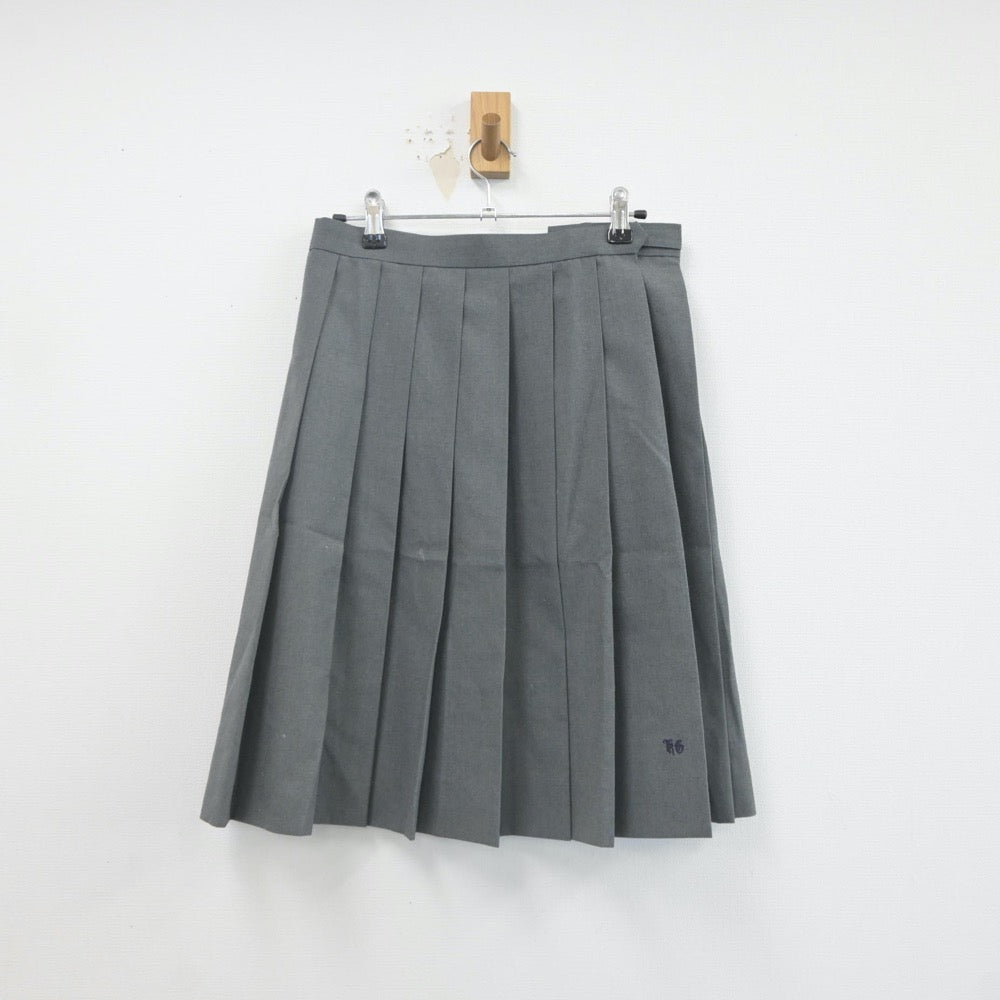 【中古】神奈川県 玉川学園高等部 女子制服 1点（スカート）sf021907