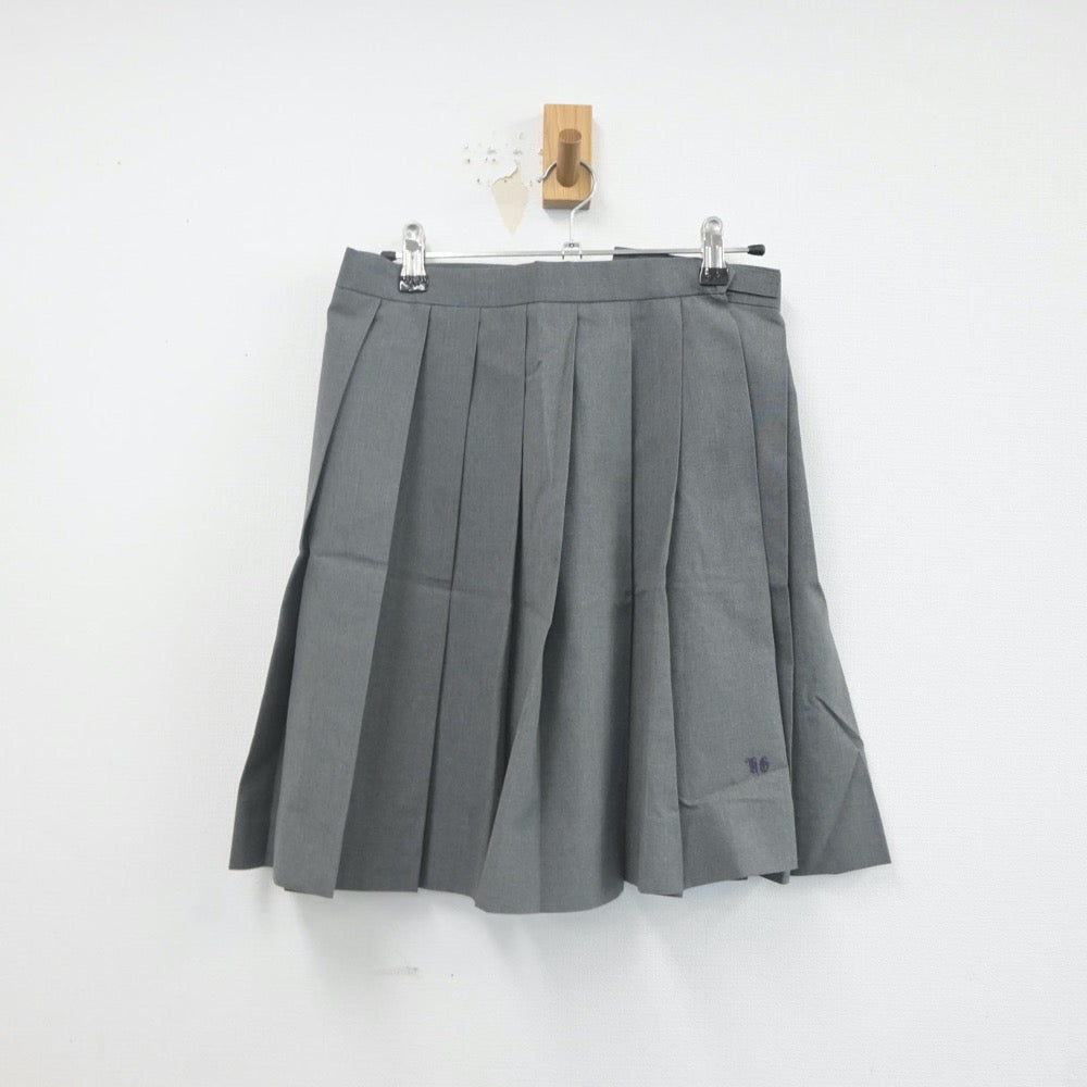 【中古】神奈川県 玉川学園高等部 女子制服 1点（スカート）sf021908