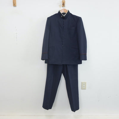 【中古】東京都 攻玉社中学校・高等学校 男子制服 2点（学ラン・ズボン）sf021918