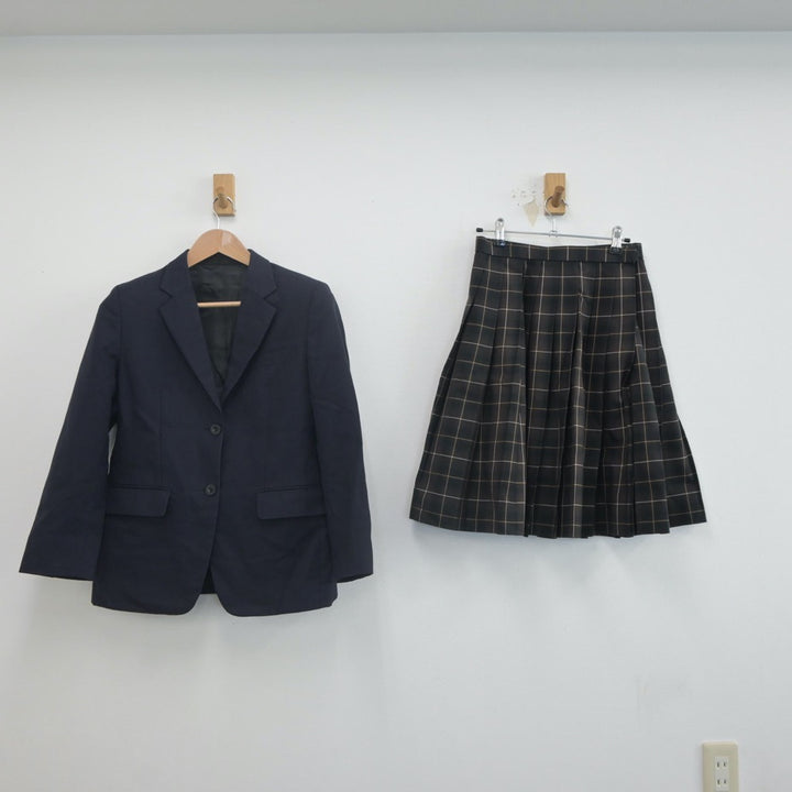 中古制服】福岡県 九州産業大学付属九州高等学校 女子制服 2点