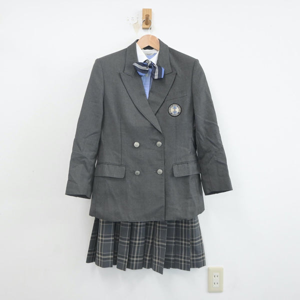 中古制服】広島県 如水館高等学校 女子制服 4点（ブレザー・シャツ・スカート）sf021927【リサイクル学生服】 | 中古制服通販パレイド