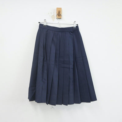 【中古】静岡県 金岡中学校 女子制服 4点（セーラー服・スカート）sf021931