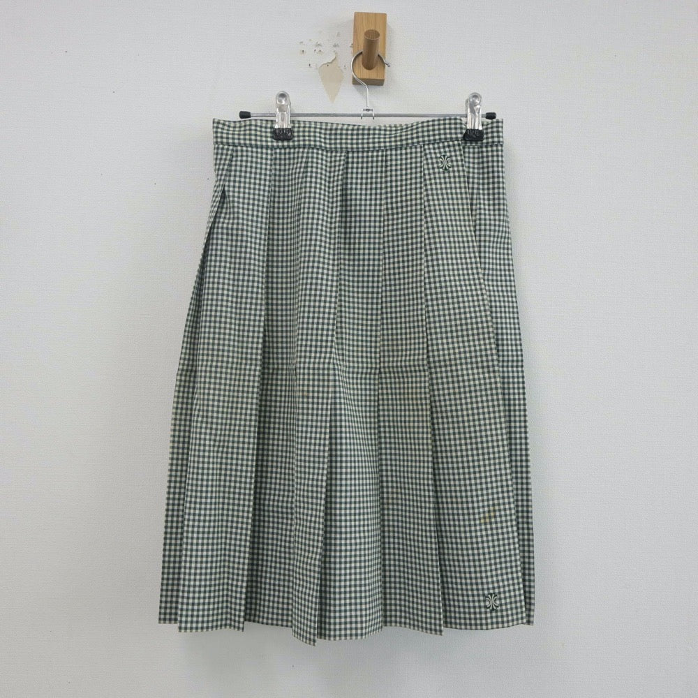 【中古】広島県 如水館高等学校 女子制服 3点（セーラー服・スカート）sf021935