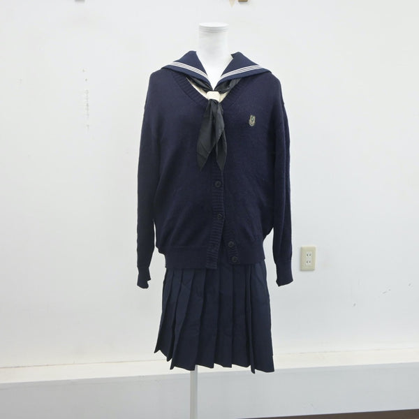 【中古制服】兵庫県 東洋大学附属姫路高等学校 女子制服 4点（セーラー服・ニット・スカート）sf021939【リサイクル学生服】 |  中古制服通販パレイド