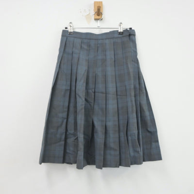 【中古】東京都 松木中学校 女子制服 2点（ベスト・スカート）sf021940