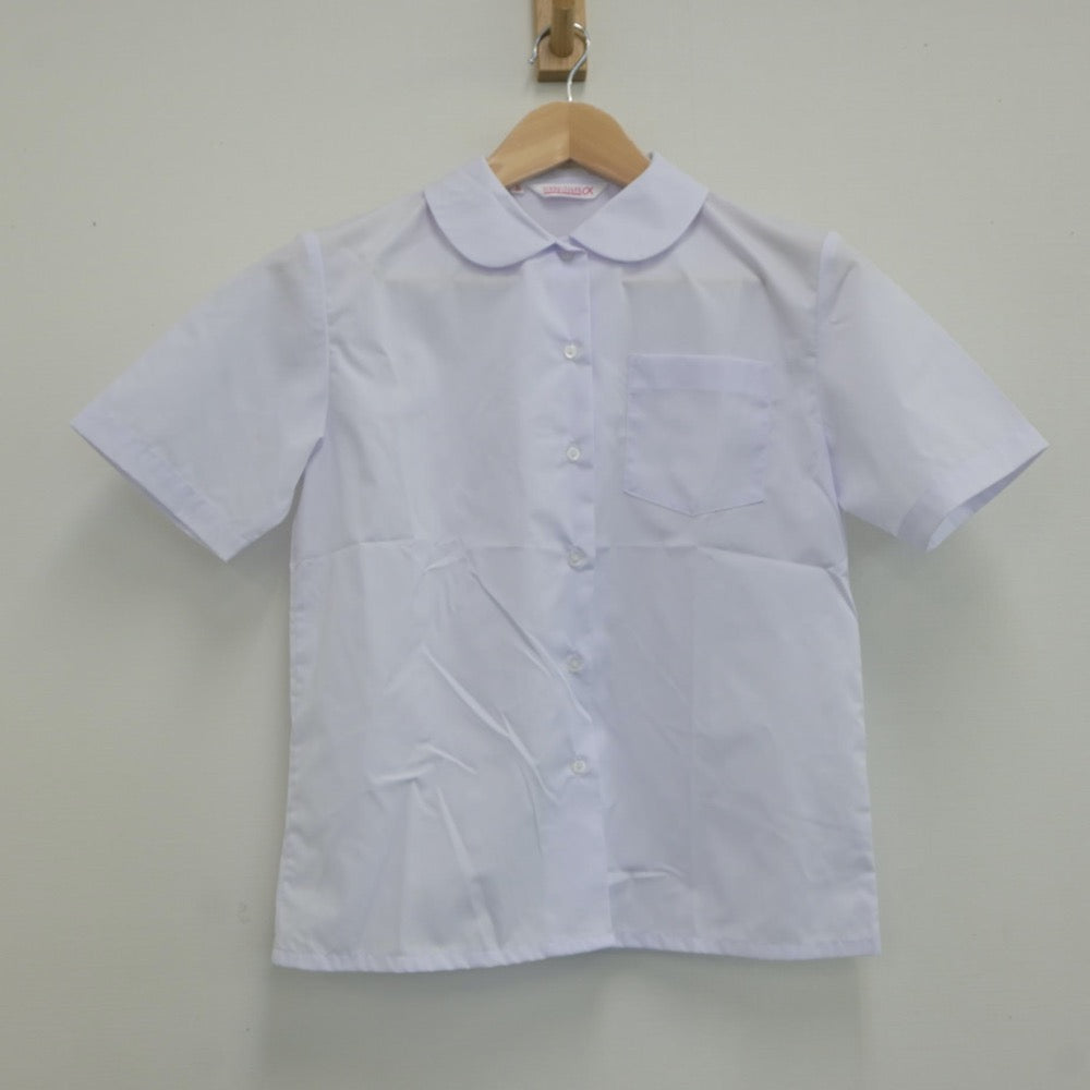 【中古】群馬県 高崎市立第一中学校 女子制服 2点（シャツ・スカート）sf021948