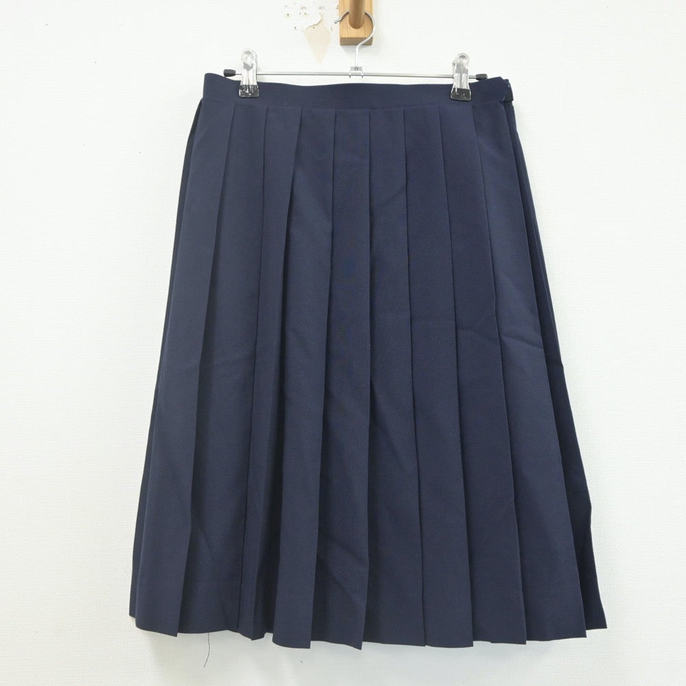 【中古】群馬県 高崎市立第一中学校 女子制服 2点（シャツ・スカート）sf021949