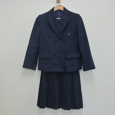 【中古】兵庫県 西脇工業高等学校 女子制服 2点（ブレザー・スカート）sf021964