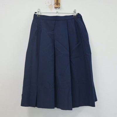 【中古】兵庫県 西落合中学校 女子制服 2点（シャツ・スカート）sf021968