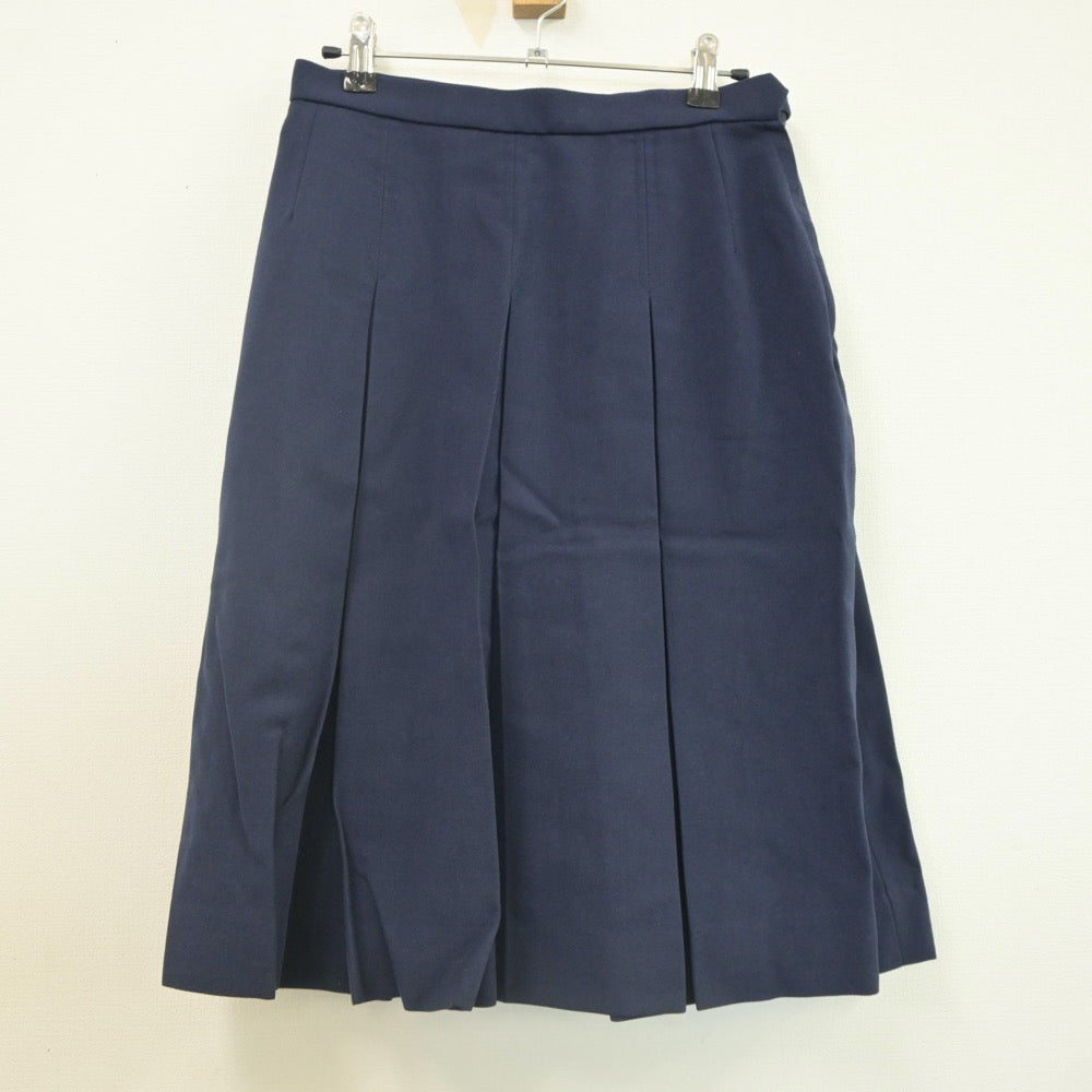 【中古】神奈川県 平塚学園高等学校 女子制服 2点（ベスト・スカート）sf021971