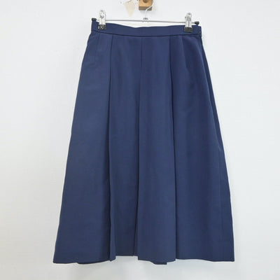 【中古】広島県 安芸南高等学校 女子制服 2点（ニット・スカート）sf021973