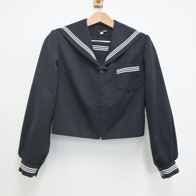 【中古】三重県 嬉野中学校 女子制服 1点（セーラー服）sf021977