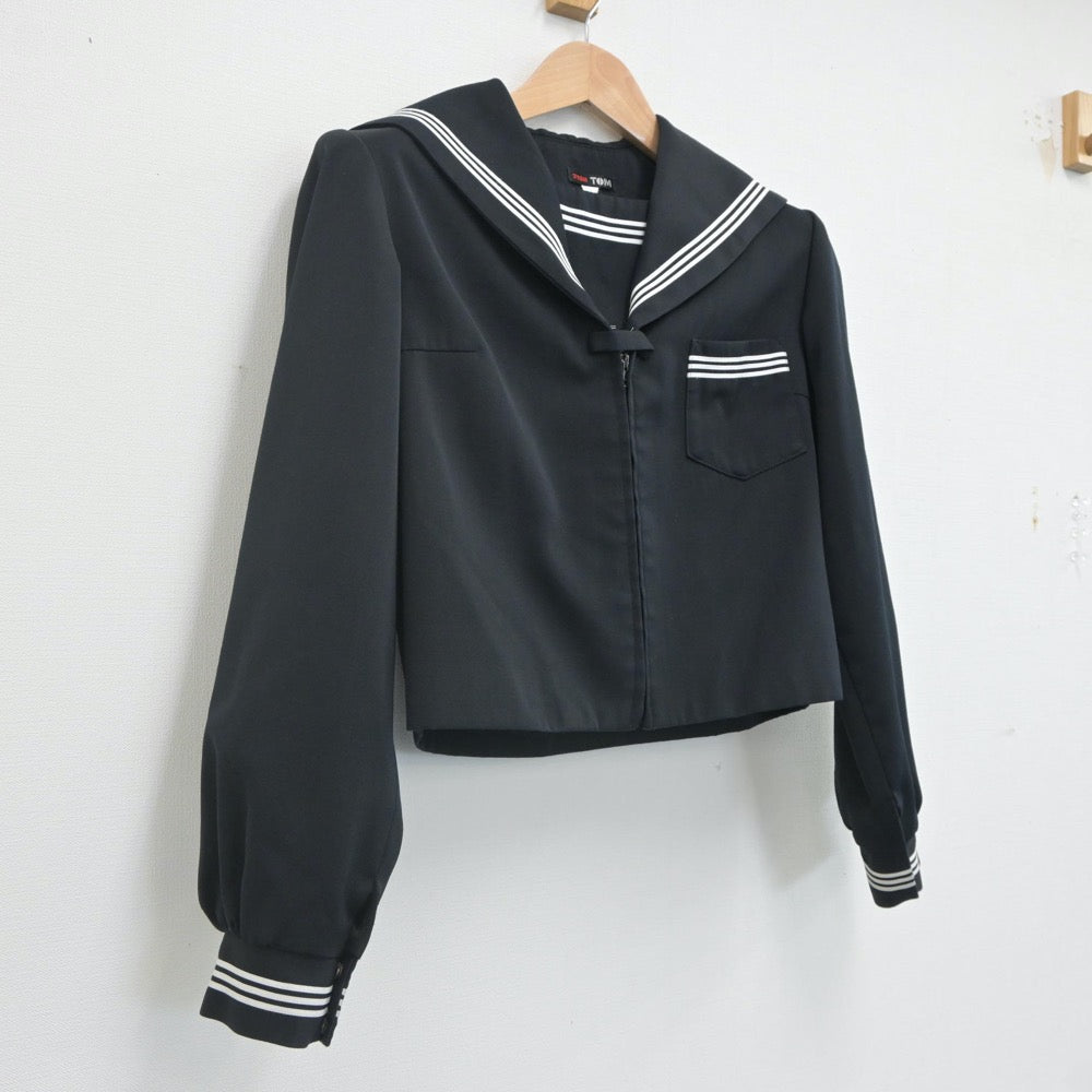 【中古】三重県 嬉野中学校 女子制服 1点（セーラー服）sf021977