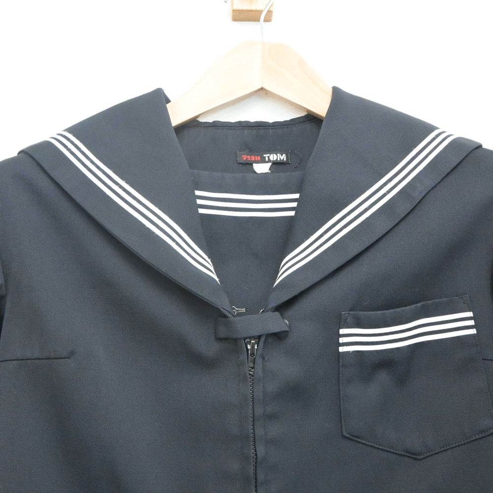 【中古】三重県 嬉野中学校 女子制服 1点（セーラー服）sf021977