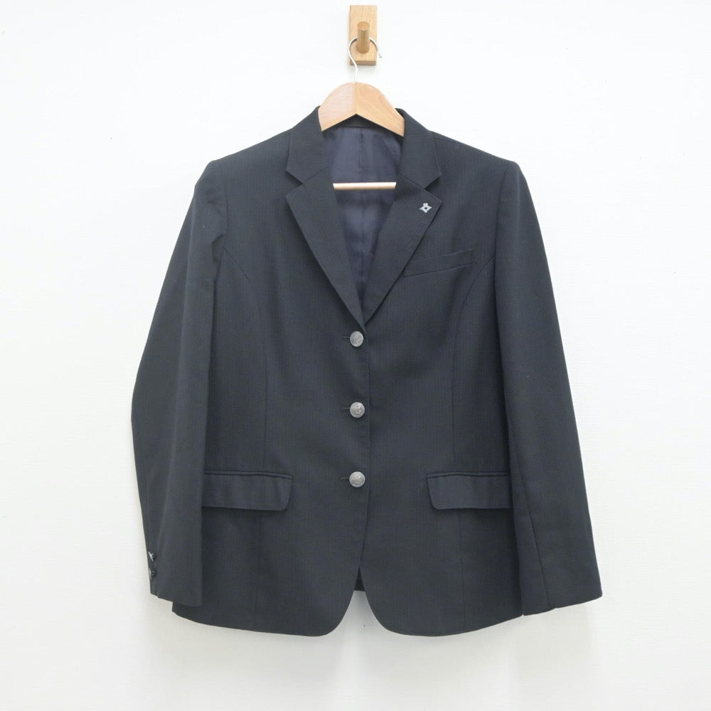 【中古】大阪府 摂津高等学校 女子制服 2点（ブレザー・スカート）sf021989