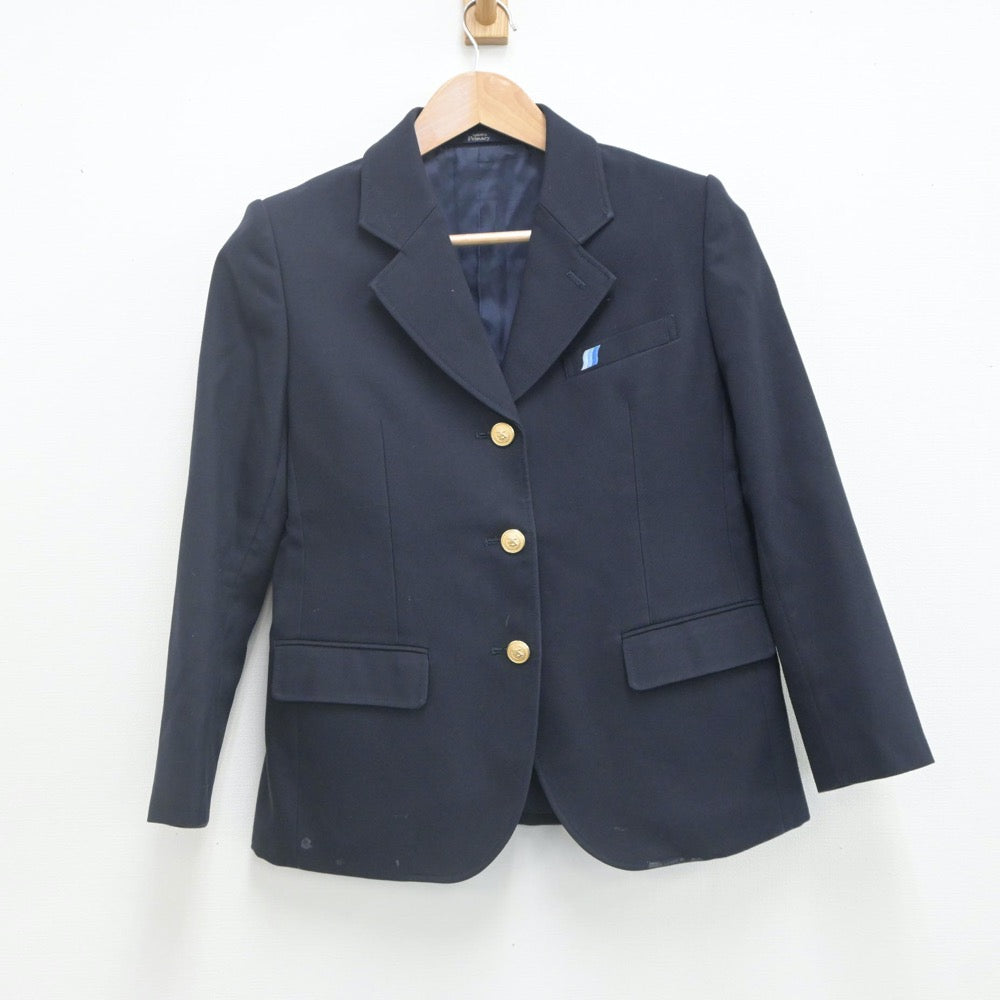 【中古】愛知県 神の倉中学校 女子制服 2点（ブレザー・スカート）sf021992