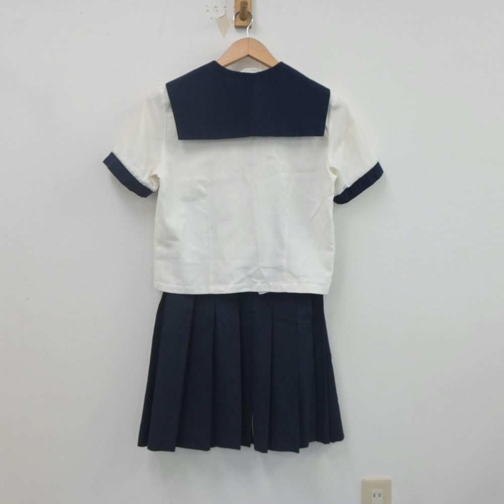 中古制服】愛知県 名古屋商業高等学校 女子制服 2点（セーラー服