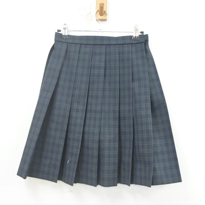 【中古】福岡県 福岡第一高等学校 女子制服 3点（ベスト・シャツ・スカート）sf022004