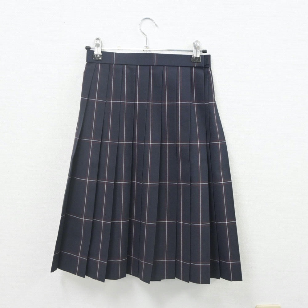 【中古】大阪府 早稲田摂陵高等学校 女子制服 3点（セーラー服・セーラー服・スカート）sf022018