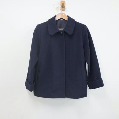 【中古】熊本県 ルーテル学院高等学校 女子制服 1点（コート）sf022033