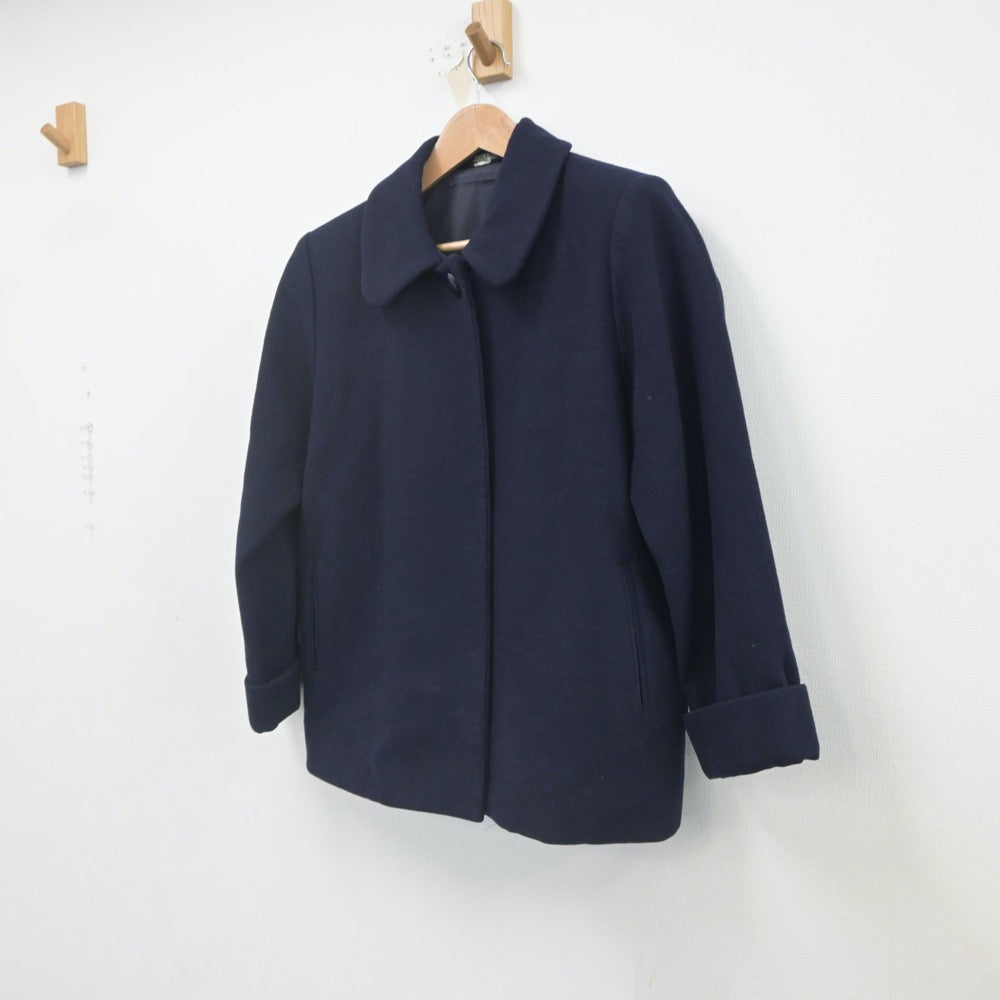 【中古】熊本県 ルーテル学院高等学校 女子制服 1点（コート）sf022033