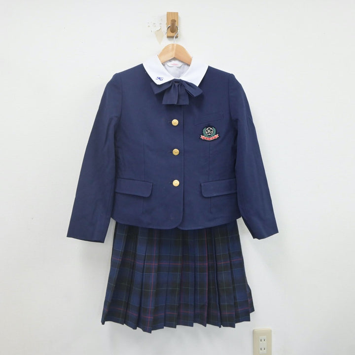 中古制服】熊本県 熊本中央高等学校 女子制服 4点（ブレザー・シャツ・スカート）sf022039【リサイクル学生服】 | 中古制服通販パレイド