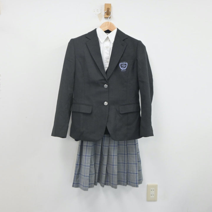 【中古制服】兵庫県 尼崎双星高等学校 女子制服 5点（ブレザー・ニット・シャツ・スカート）sf022051【リサイクル学生服】 | 中古制服通販パレイド