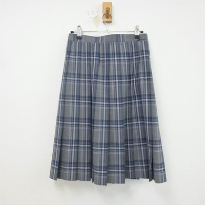 【中古】東京都 新渡戸文化中学校 女子制服 2点（シャツ・スカート）sf022061