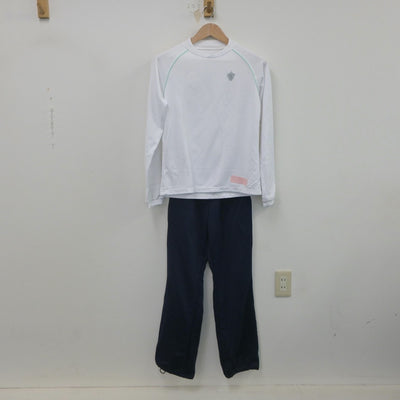 【中古】神奈川県 横浜女学院中学校 女子制服 3点（ジャージ 上・体操服 上・ジャージ 下）sf022067