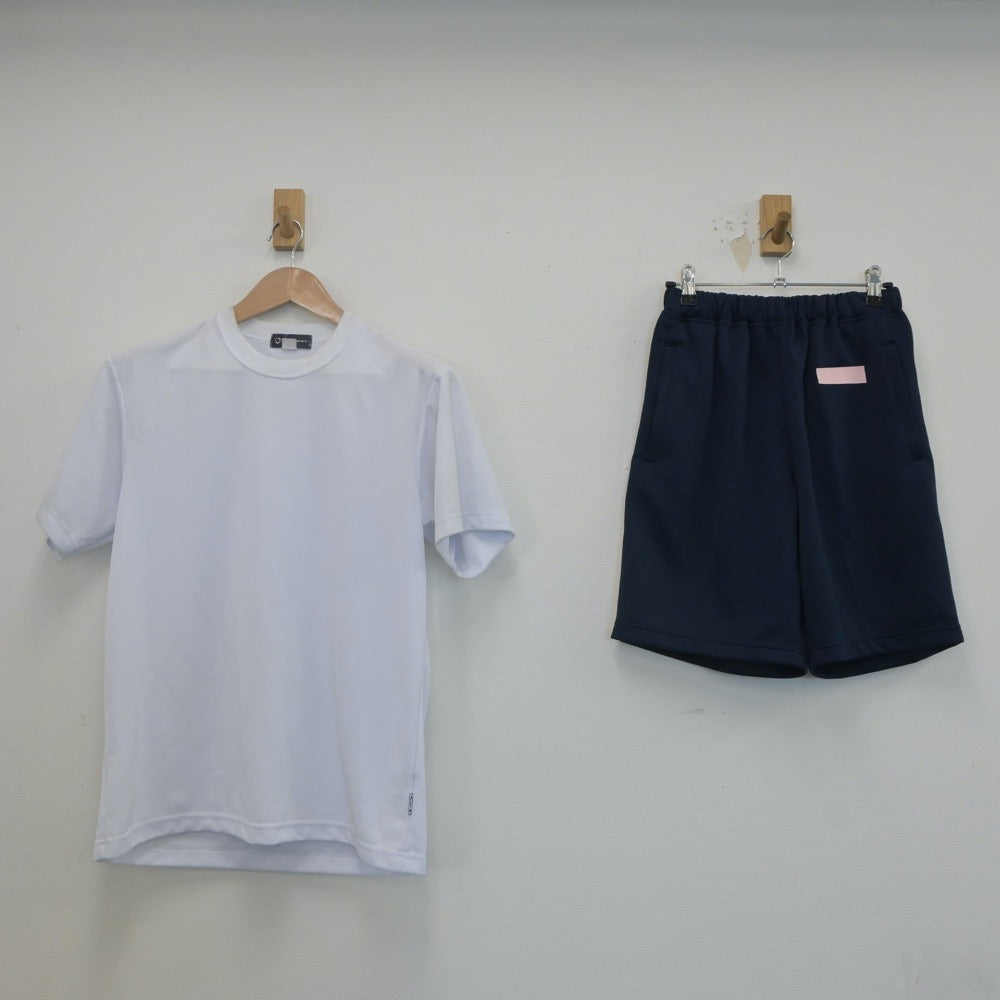 【中古】東京都 嘉悦学園かえつ有明中学校 女子制服 2点（体操服 上・体操服 下）sf022075